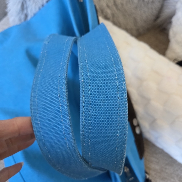 Marc Jacobs Sky Blue Canvas Tote Bag... - Picture 10 of 10